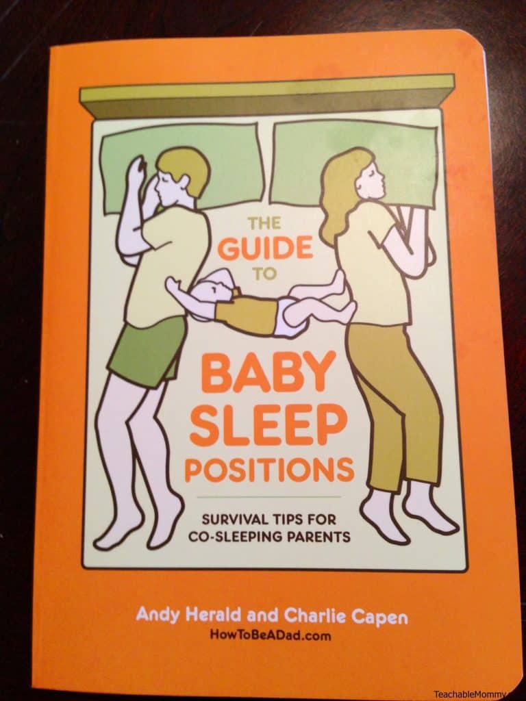 Review of The Guide to Baby Sleep Positions Survival Tips for Co-Sleeping Parents, hilarious book on co-sleeping