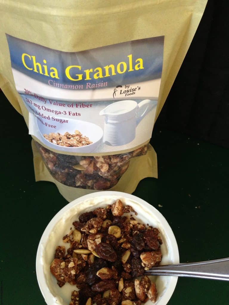 Louise's Foods, Chia Granola, Granola and Yogurt, Healthy Breakfast Ideas