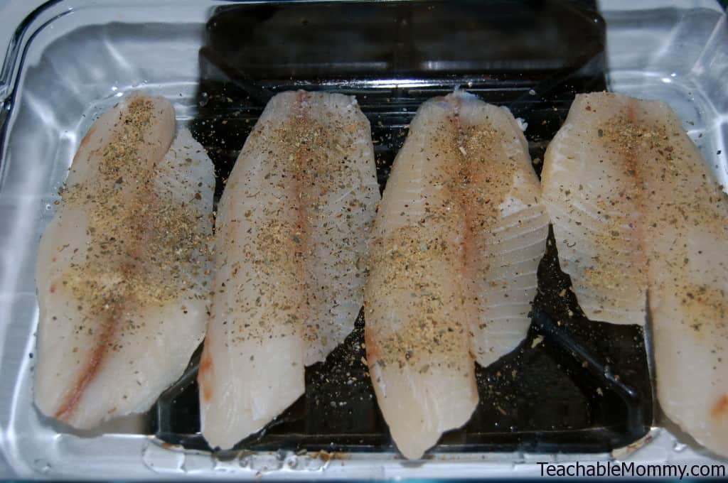 Baked Parmesan Tilapia