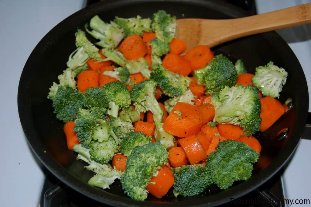 Saute Vegetables, Side Dish