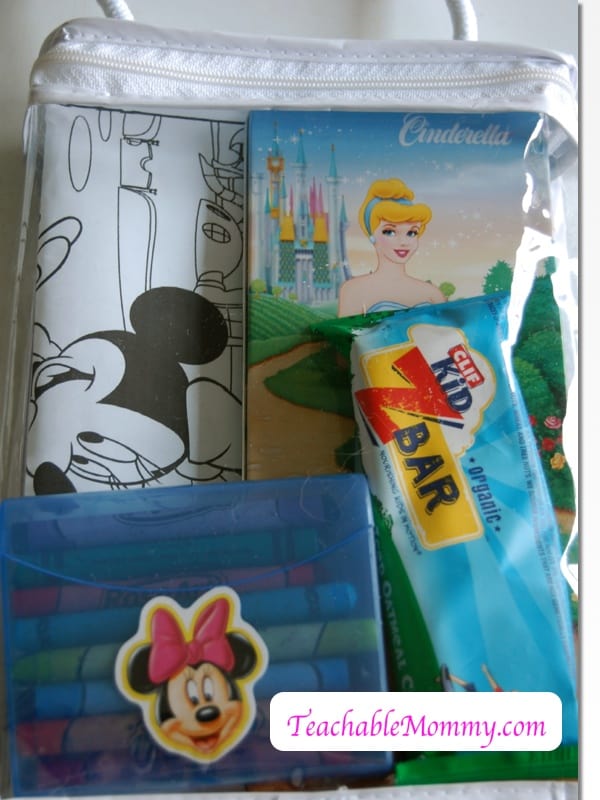 Disney World Crafts, Travel Bags for kids, kid crafts on the go, Disney Crafts