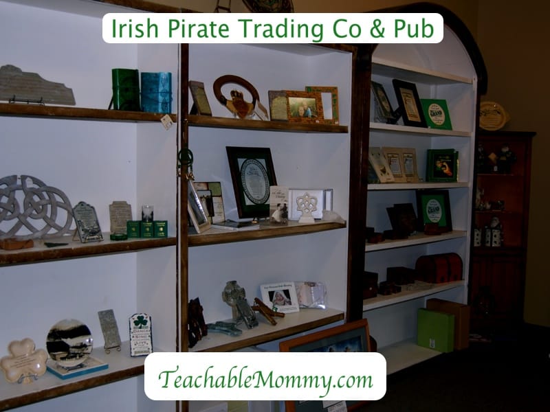 irish pirate trading company and pub, celtic jewelry, emerald isle