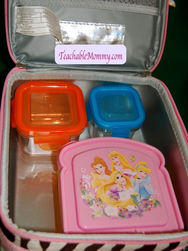 Wean Green: Wean Cubes and Snack Cubes, Kid lunches
