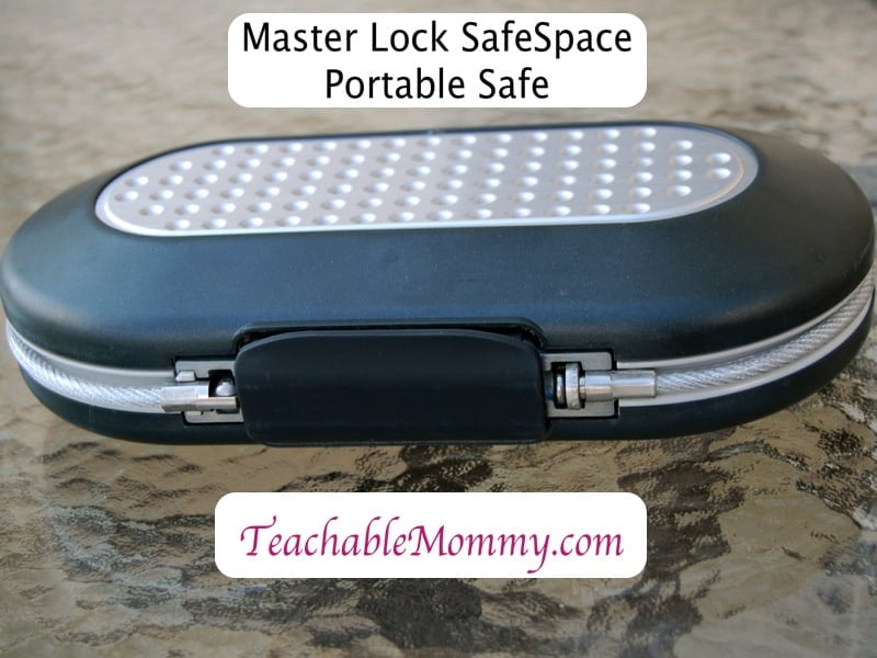 Master Lock SafeSpace, Portable Safe, Travel Safety, #Masterbacktoschool