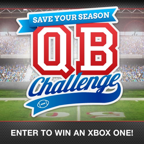 Save Your Season QB Challenge with Target and Unilever!