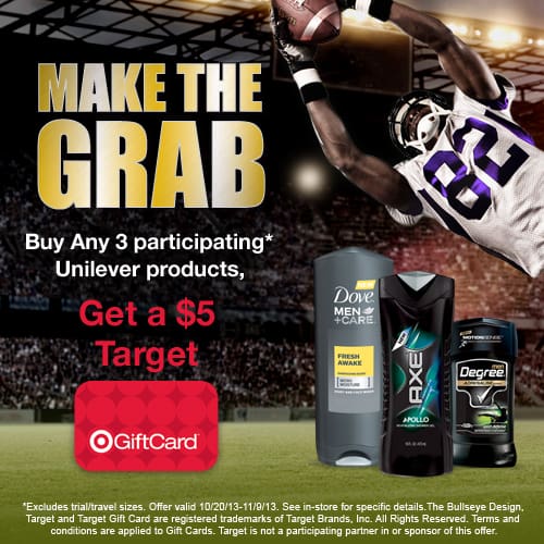 Save Your Season QB Challenge with Target and Unilever!