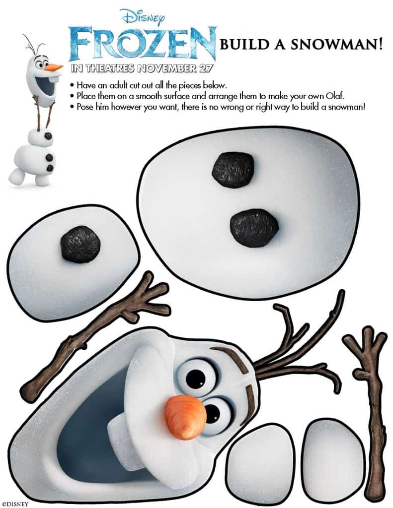 Frozen free printables!