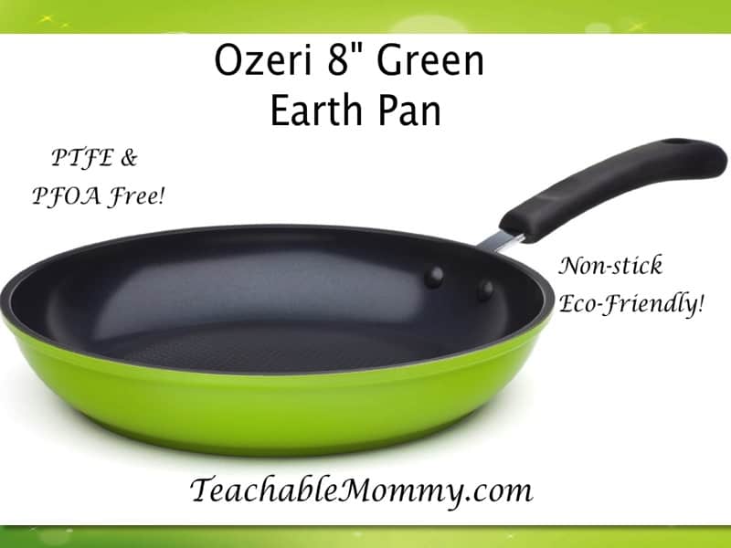 Ozeri 8" Green Earth Pan, eco-friendly, safe non stick pan