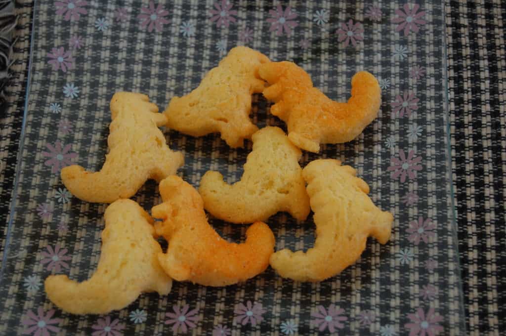 Dinosaur Party snacks, Good Boy organics Organicasaurus