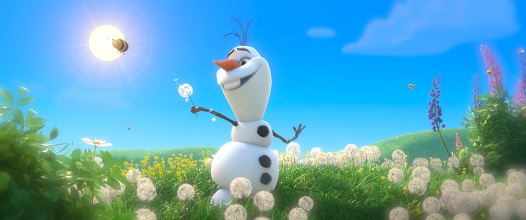 "FROZEN" OLAF. ©2013 Disney. All Rights Reserved.