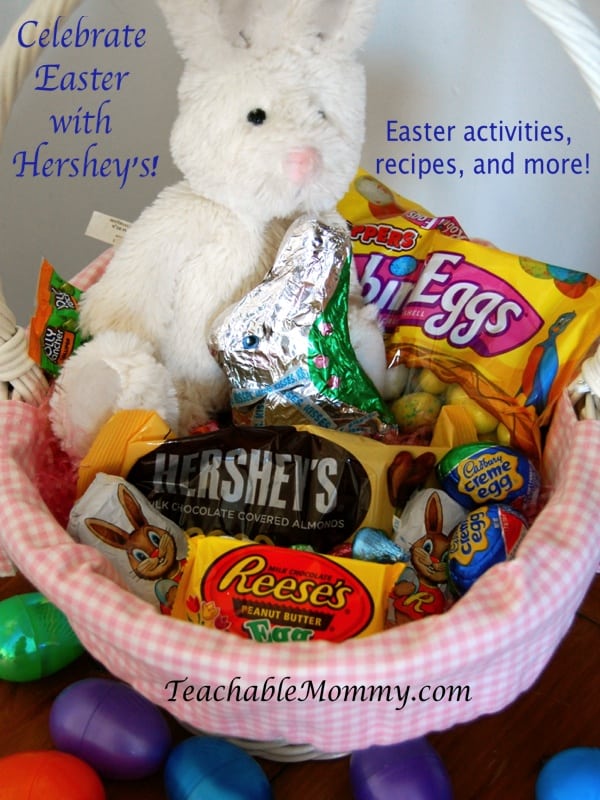 Celebrate Easter with Hershey's, Hershey's Giveaway, Easter activities, recipes, crafts 