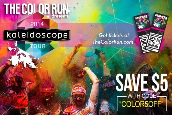 The Color Run #Happiest5K Discount Code Included