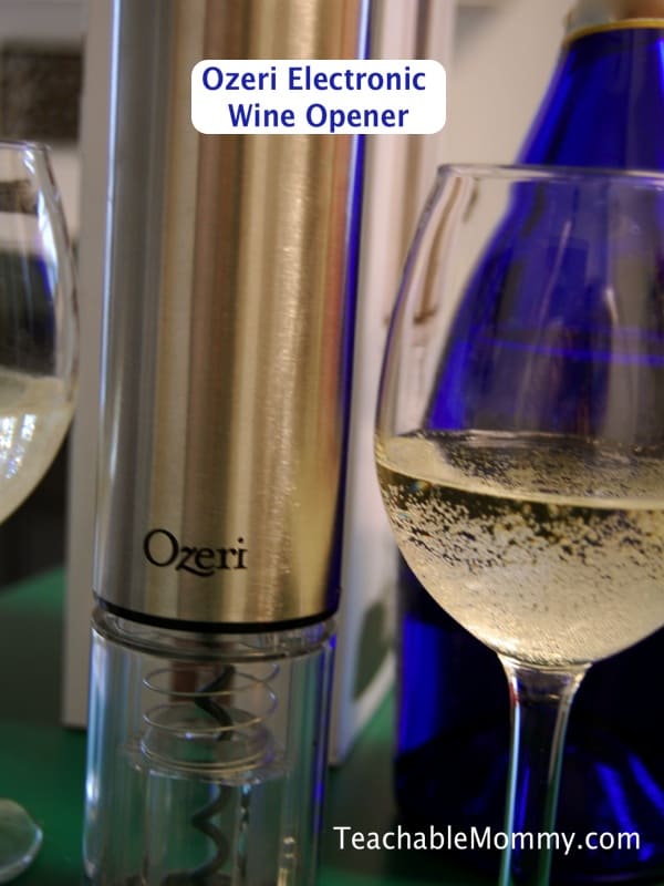 Ozeri electric wine opener, wine lovers gift