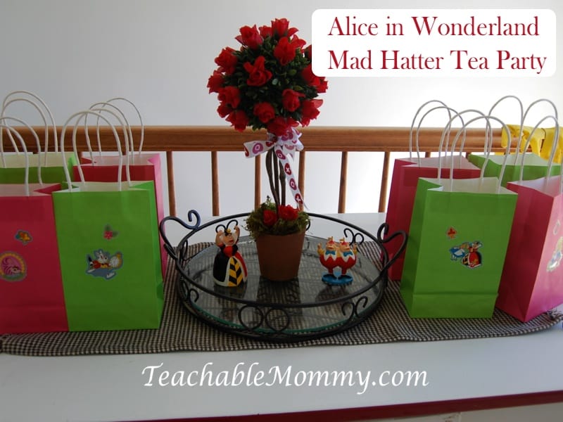 Have a Very Merry UnBirthday with an Alice in Wonderland, Mad Hatter Tea -  With Ashley And Company