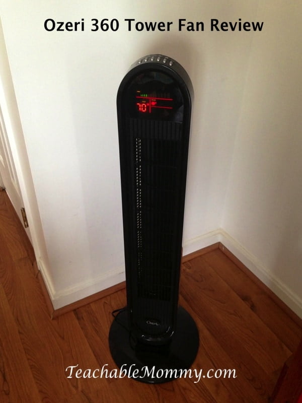 Ozeri 360 Tower Fan Review!