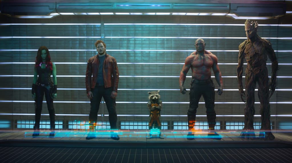 Guardians of the Galaxy trailer, movie stills, features