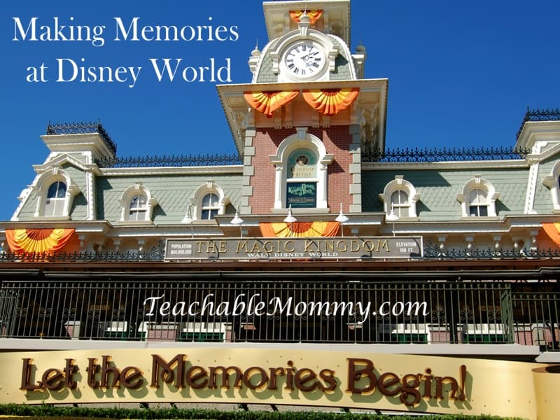 Making Memories at Disney World