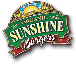 Sunshine Burger organic, non-GMO vegan veggie burger, veggie burger toppings
