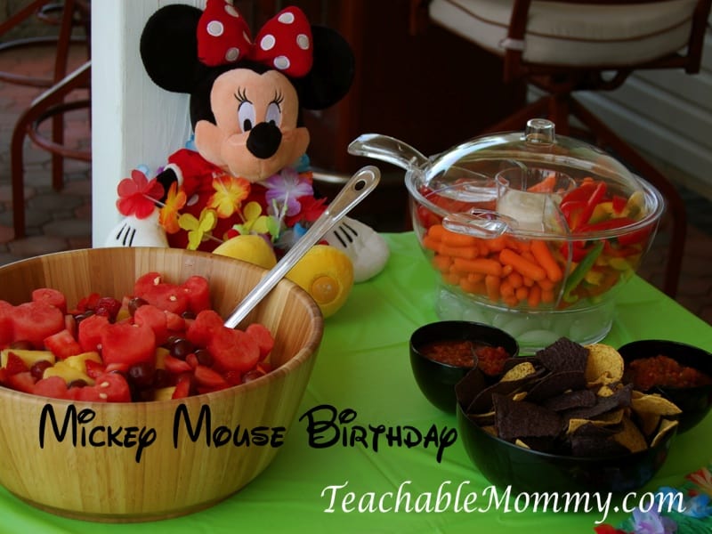 70+ Mickey Mouse DIY Birthday Party Ideas – About Family Crafts