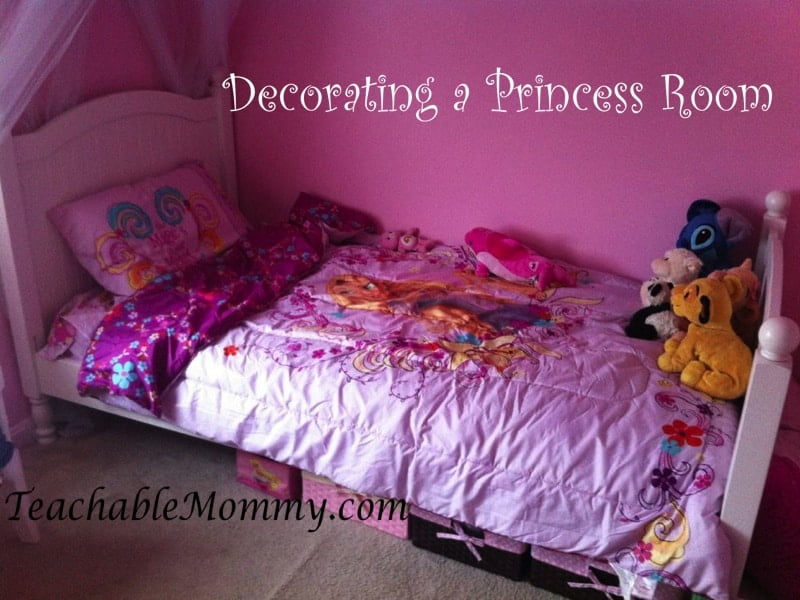 princess bedroom decorations, little girl room decorations