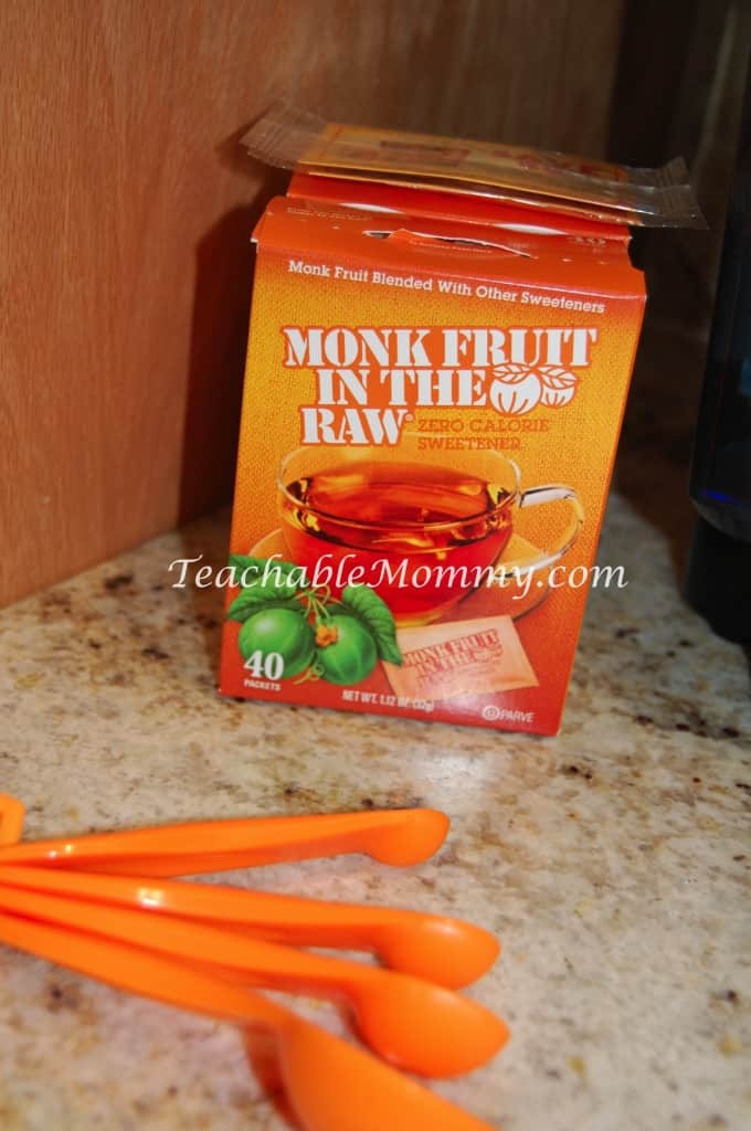 Monk Fruit In The Raw, natural no calorie sweetener, MommyParty, #InTheRawParty