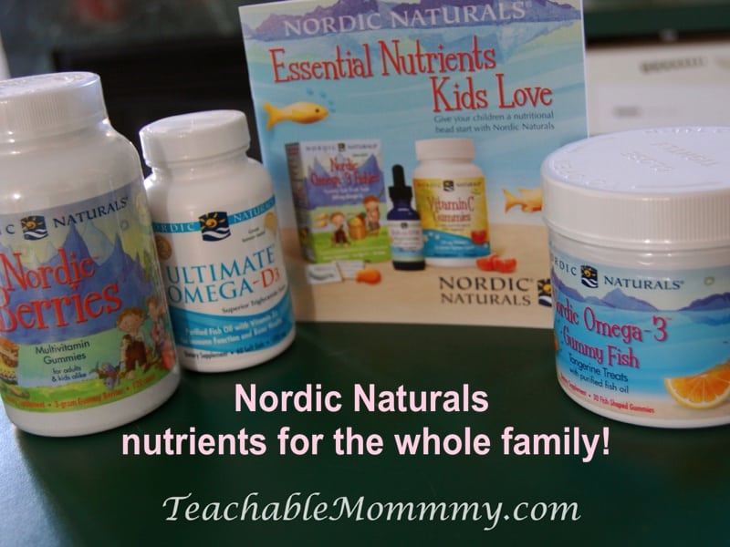 nordic naturals vitamins for the whole family! nongmo