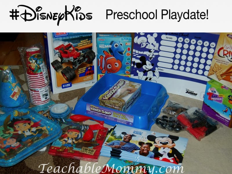 DisneyKids Preschool Playdate, DisneyKids games, Disney Kids activities, Jake and the Neverland Pirates Party