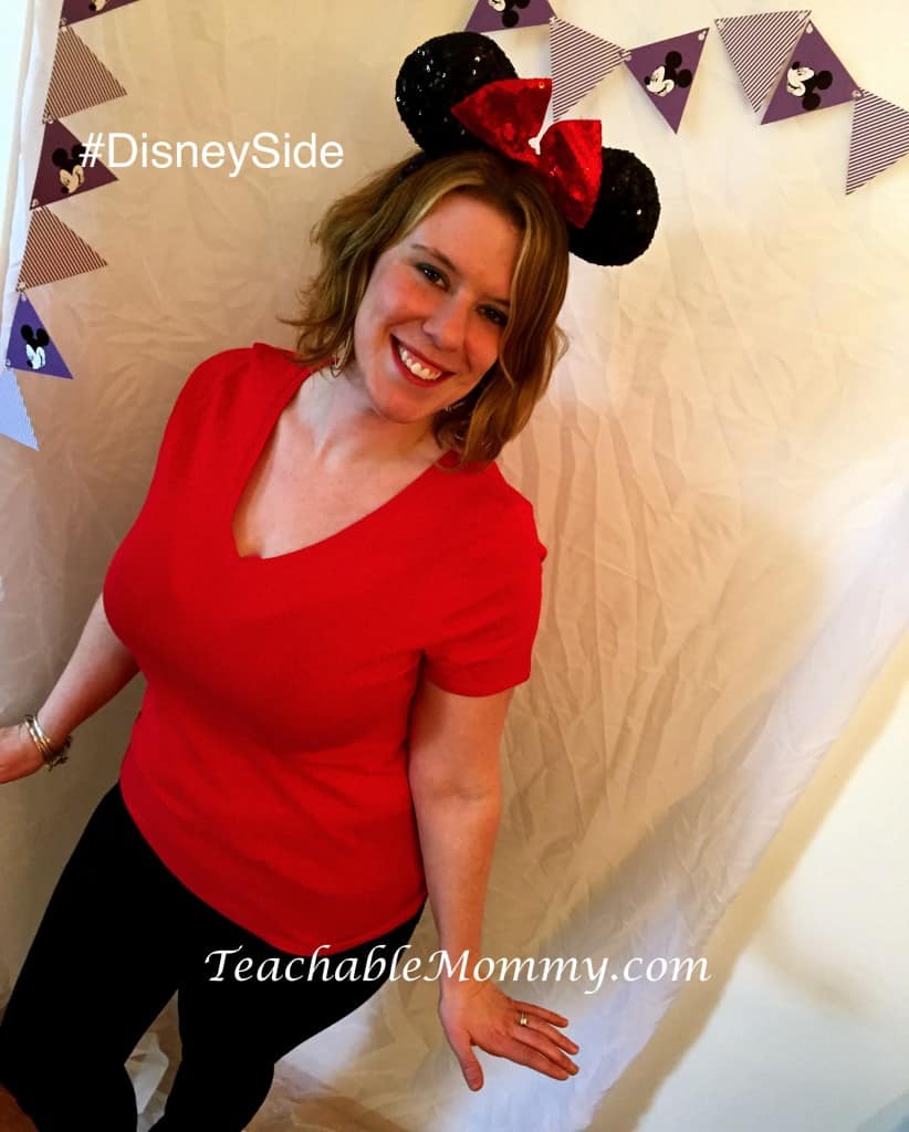 #DisneySide @ Home Celebration, Disney Photo Booth , Disney Bound Minnie Mouse