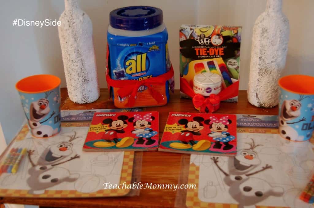 #DisneySide @ Home Party, Disney Party ideas