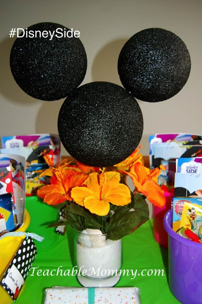 #DisneySide @ Home Party, Disney Party ideas