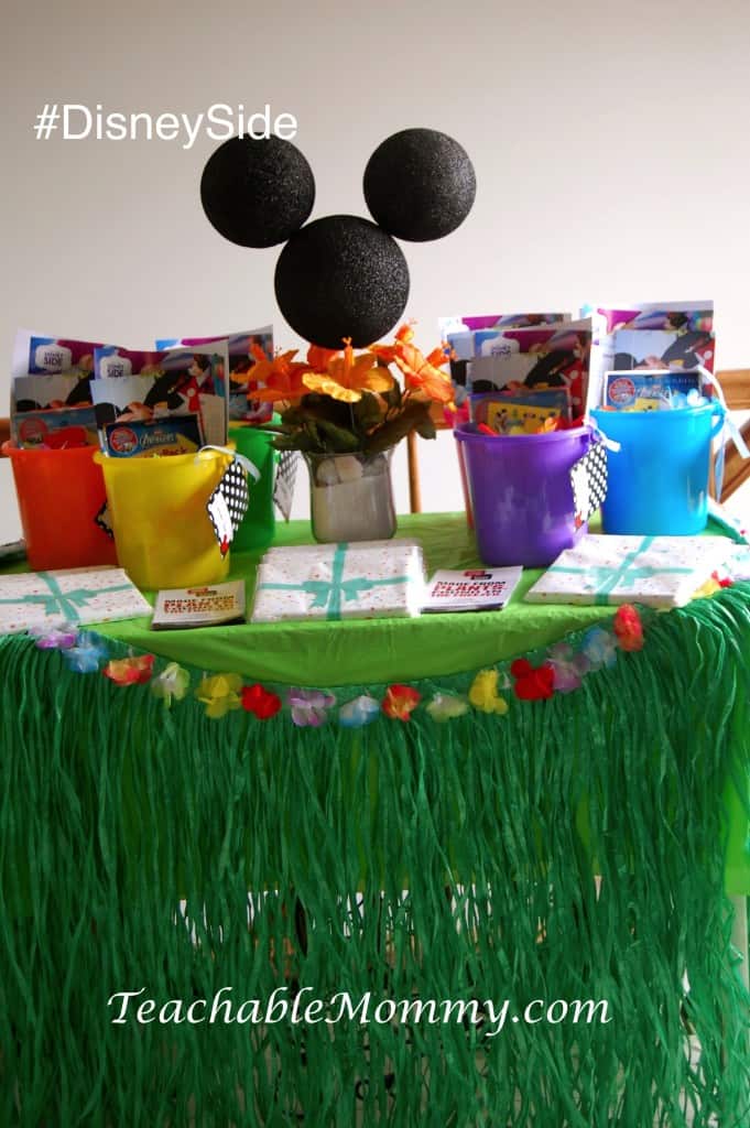 #DisneySide @ Home Party, Disney Party ideas