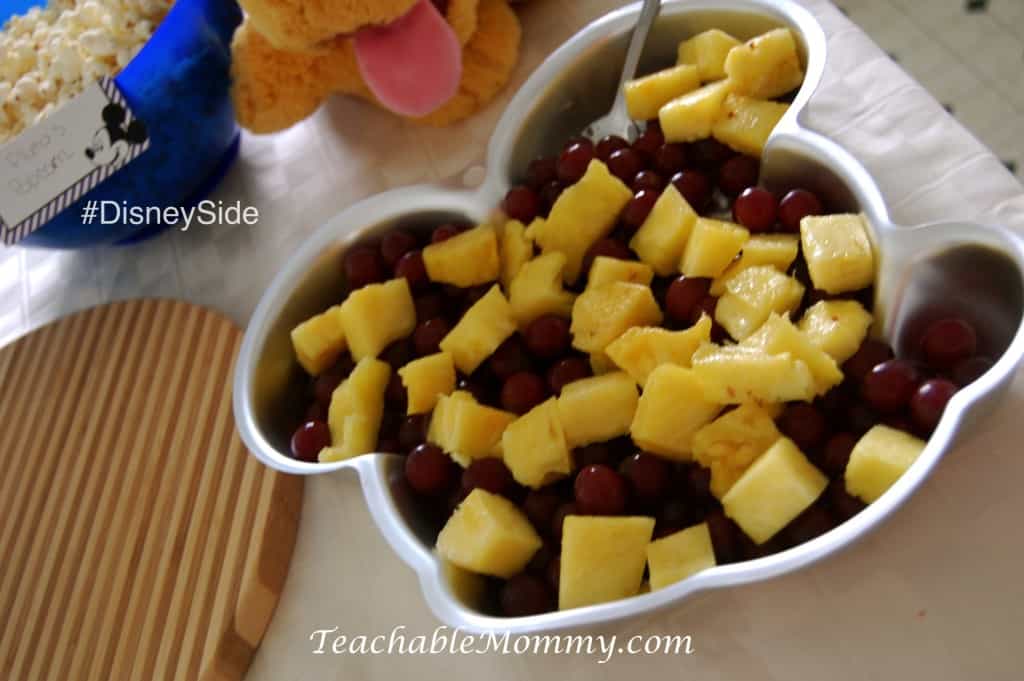 #DisneySide @ Home Party, Disney Party ideas, Mickey Party Ideas, Mickey Mouse party food