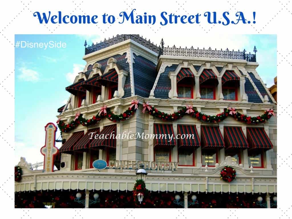 Welcome to Main Street USA, #DisneySide @ Home Party, Disney Party ideas