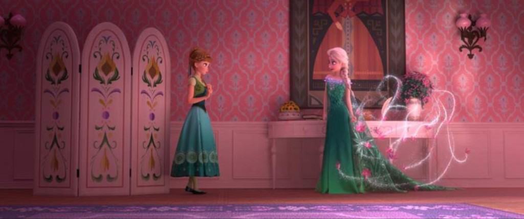 Frozen Fever Images, #FrozenFever, New Elsa and Anna dresses