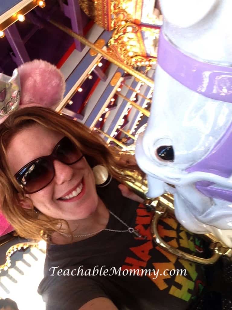 Disneyland Carousel, Signs you are a big Disney Kid, #DisneySide #DisneySMMoms, #DisneySMMC