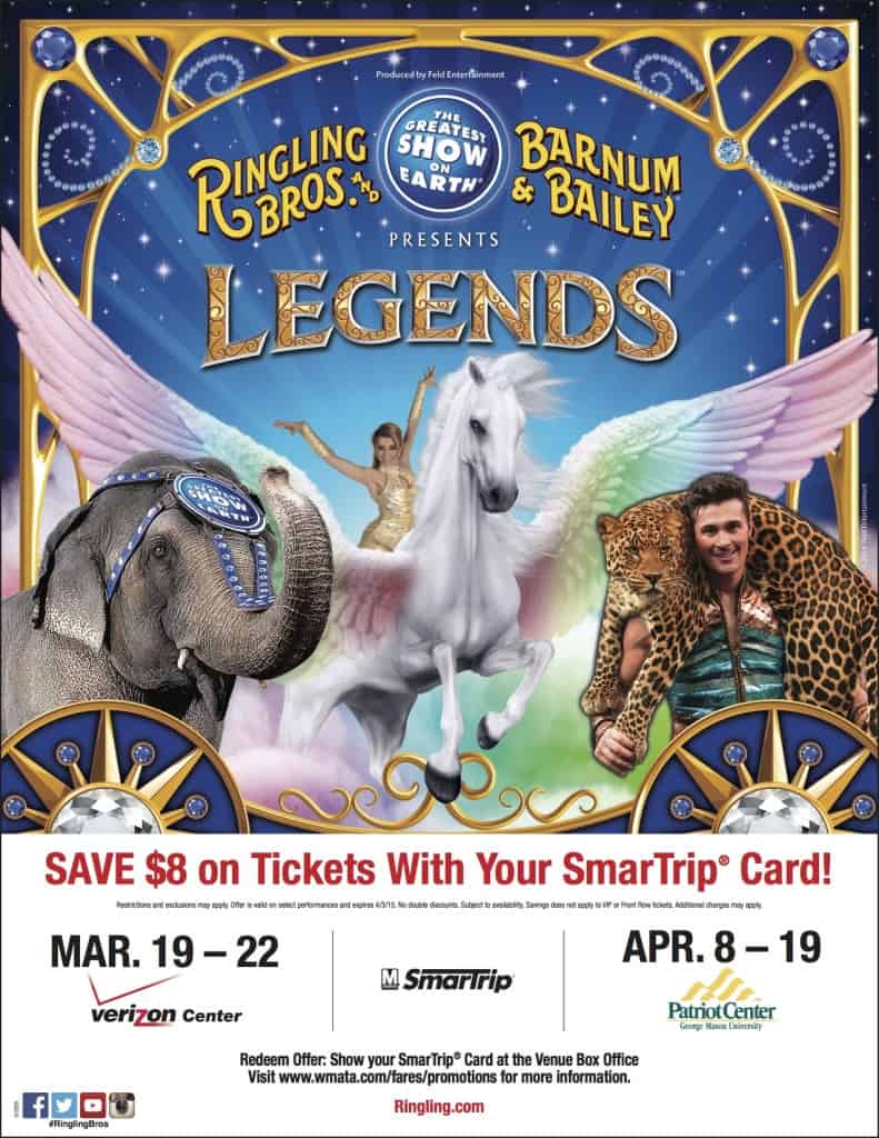 Ringling Bros. Metro Discount ticket Information