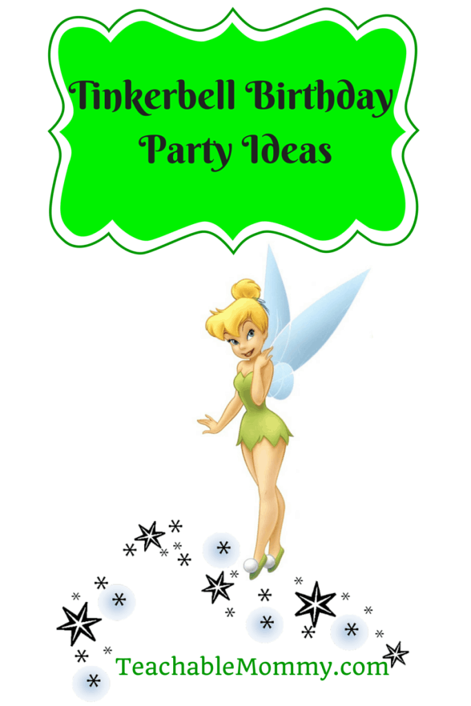 Tinkerbell Birthday Party, Tinkerbell Party, Tinkerbell party food, Tinkerbell Decorations, Pixie Hollow party