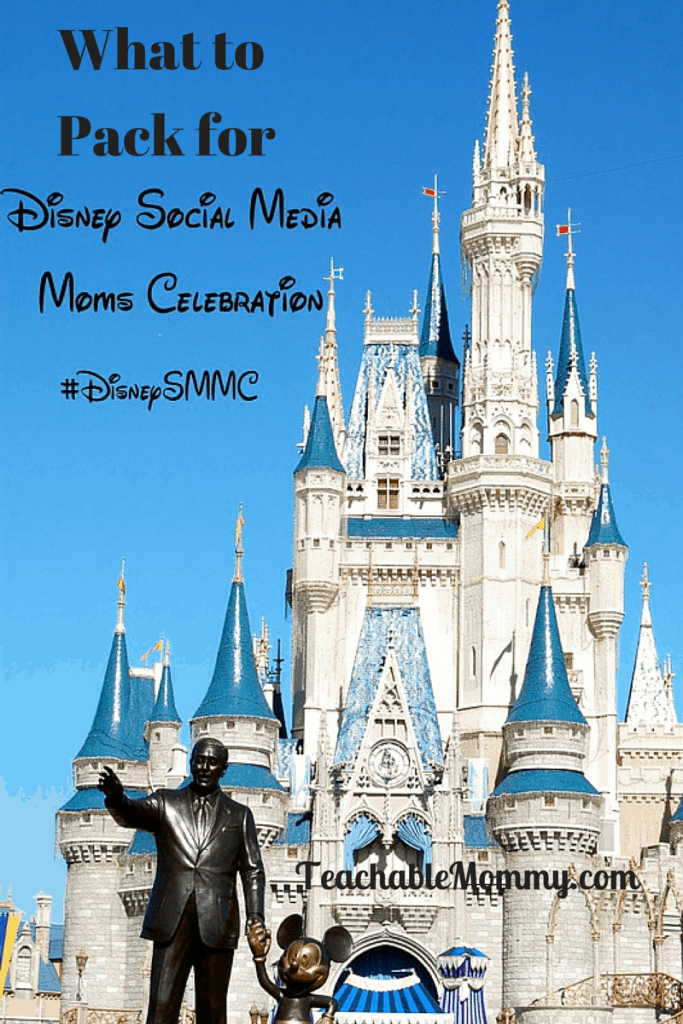 What to Pack for Disney Social Media Moms Celebration, #DisneySMMC, what to pack for a Disney conference, pack for a conference