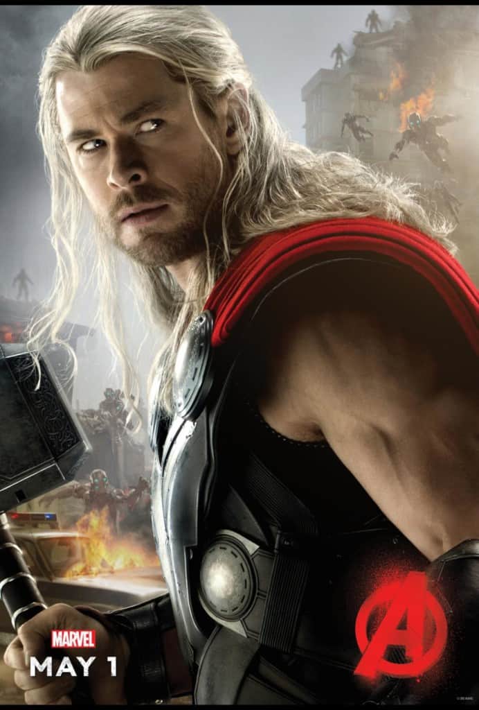 Avengers Age of Ultron review, free coloring sheets, Thor