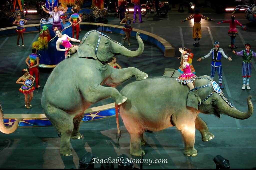 Ringling Bros. and Barnum & Bailey presents LEGENDS!  Ringling Bros elephants