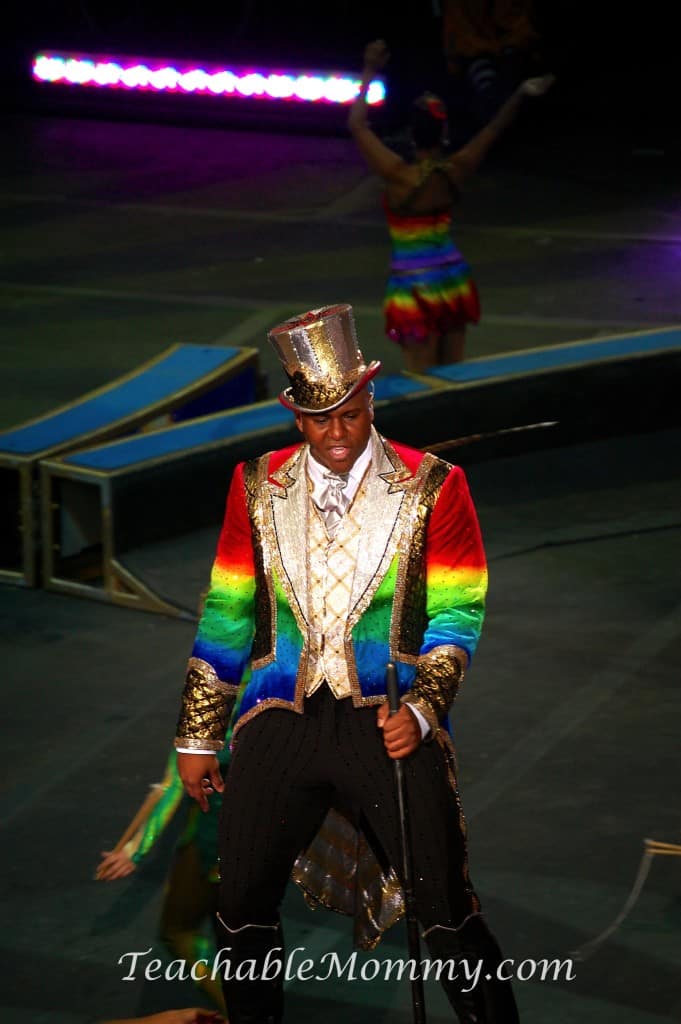 Ringling Bros. and Barnum & Bailey presents LEGENDS! , Jonathan Lee Iverson, ringmaster, big top voice