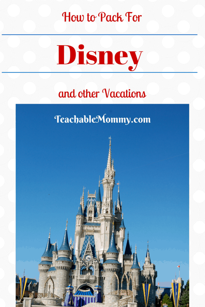 How to pack suitcase, How to pack for Disney World, packing for Disney, packing tips, #DisneySMMC, #DisneySMMoms 