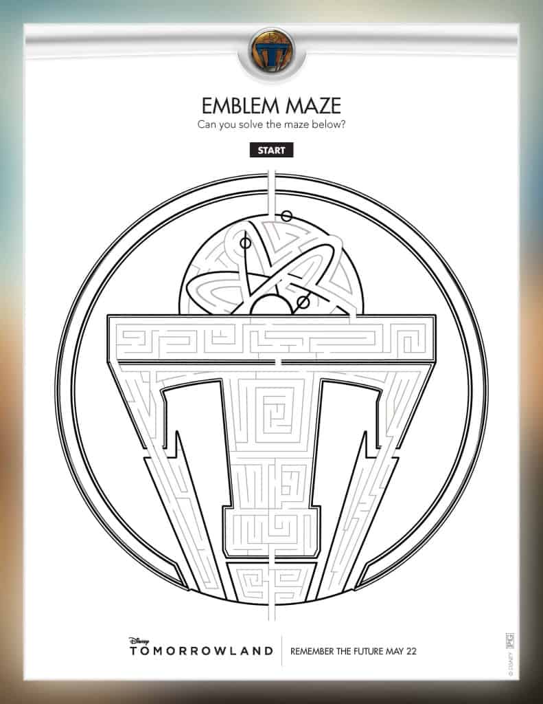 Tomorrowland free printables, Tomorrowland free coloring sheets, Tomorrowland free downloads, Tomorrowland free activities, #Tomorrowland