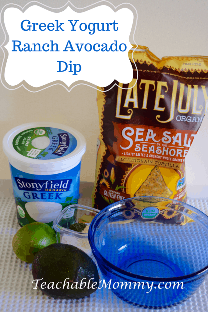 Greek Yogurt Ranch Avocado Dip, Greek Yogurt Avocado Ranch Dip, #StonyfieldBlogger 