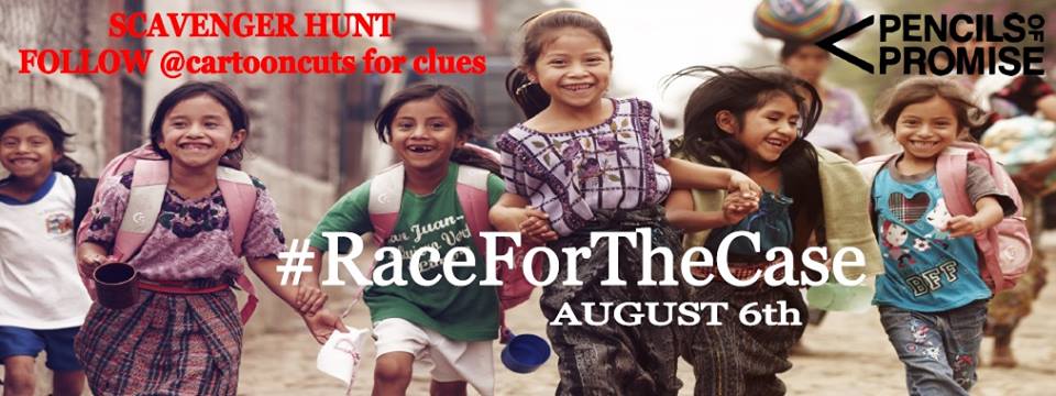 #RacefortheCase, Cartoon Cuts, helping kids in need