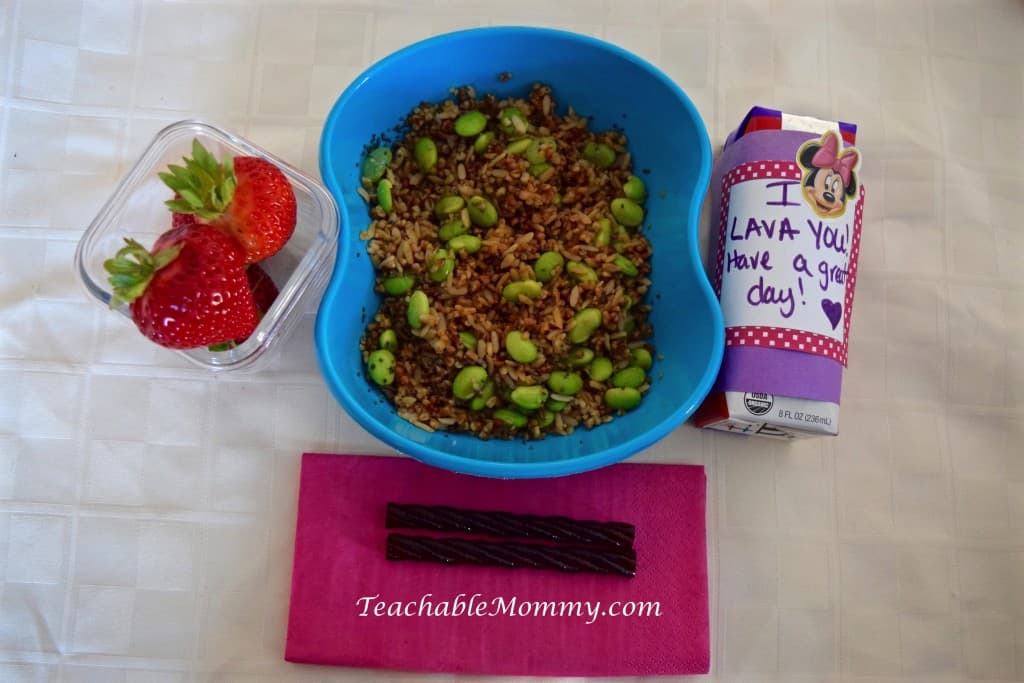 LunchWithMinute, AD, Asian Rice Recipe, Lunchbox Rice Recipes, Easy Lunch ideas, Lunchbox ideas for kids