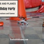 Disney Cars and Planes Birthday Party, Planes Birthday Party, Cars Birthday Party, Car Party Games, Cars Photobooth, Planes Photobooth, #orientaltradingblogger