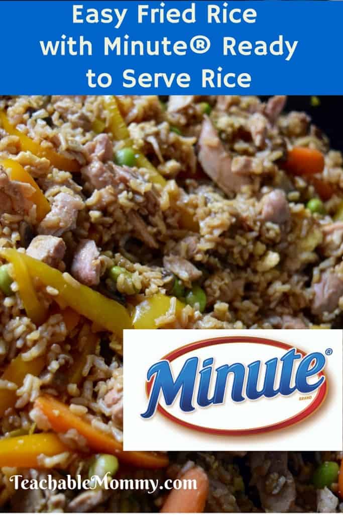 Easy Fried Rice, Healthy Fried Rice, AD, CelebrateMinuteRice, @MinuteRiceUS