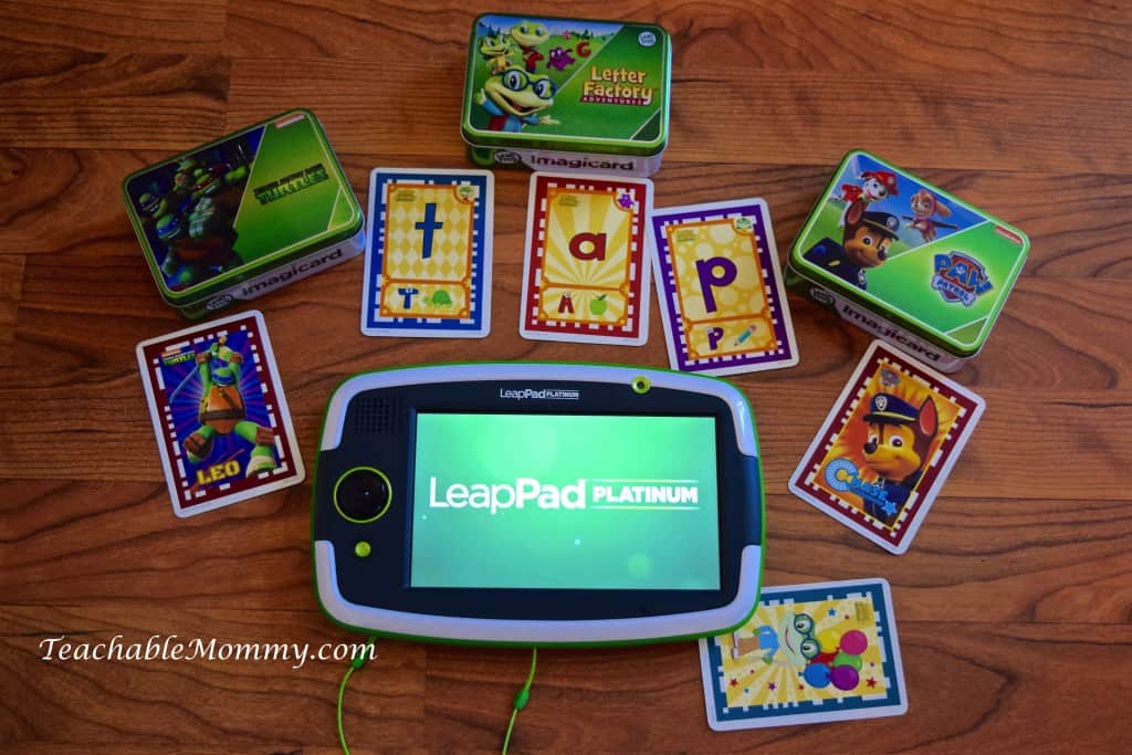 learning toys, LeapPad Platinum, Imagicard, #LeapBacktoSchool #LeapFrog, #LeapFrogMomSquad