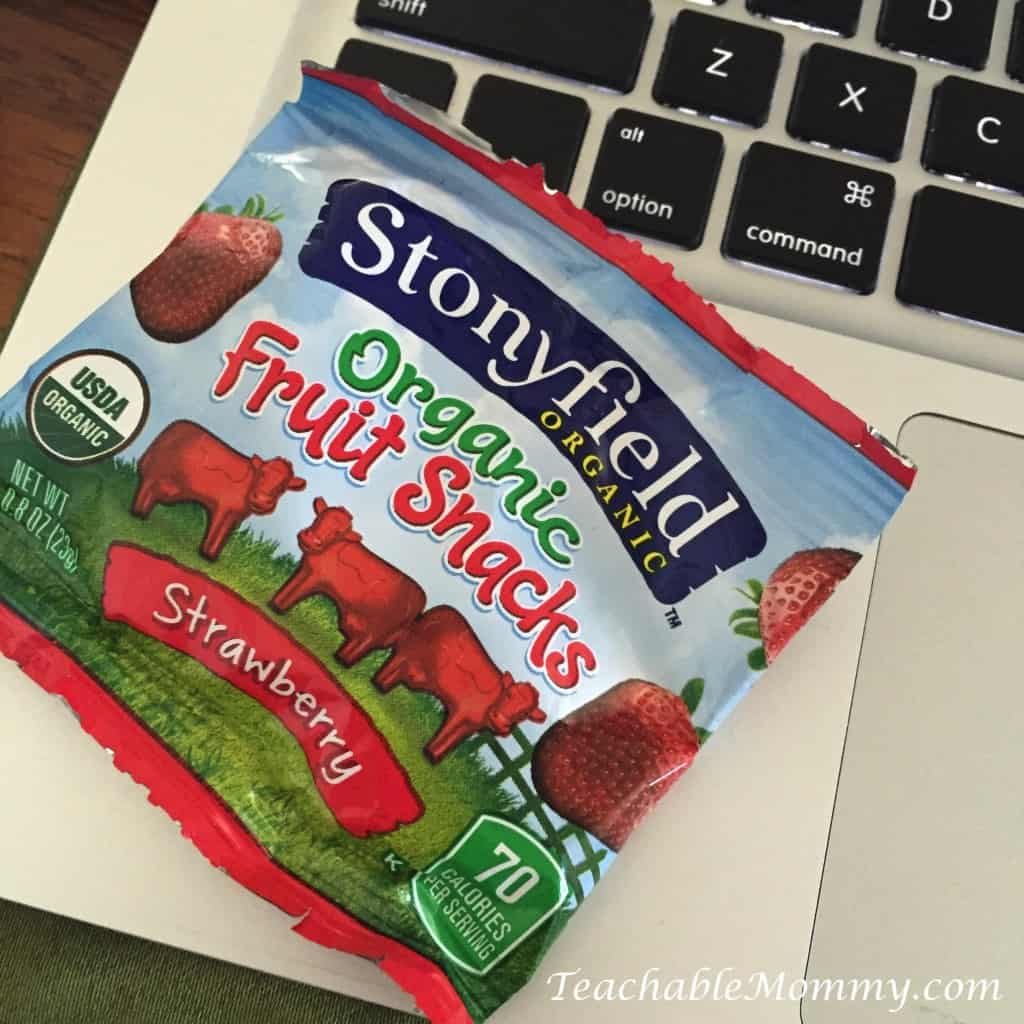 Stonyfield Fruit Snacks, Lunchbox ideas, Organic Fruit Snacks